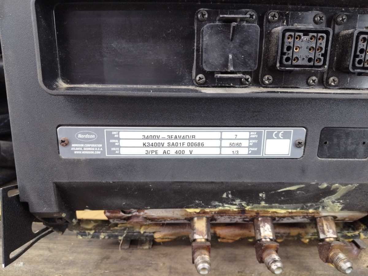 Nordson 3400V-3FAV4D/R VISTA Hot Melt Material Applicator