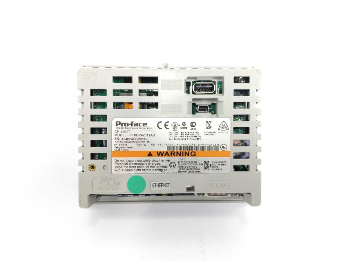 Pro-Face PFXGP4201TAD GP-4201T 3" DC Analog TFT Color LCD