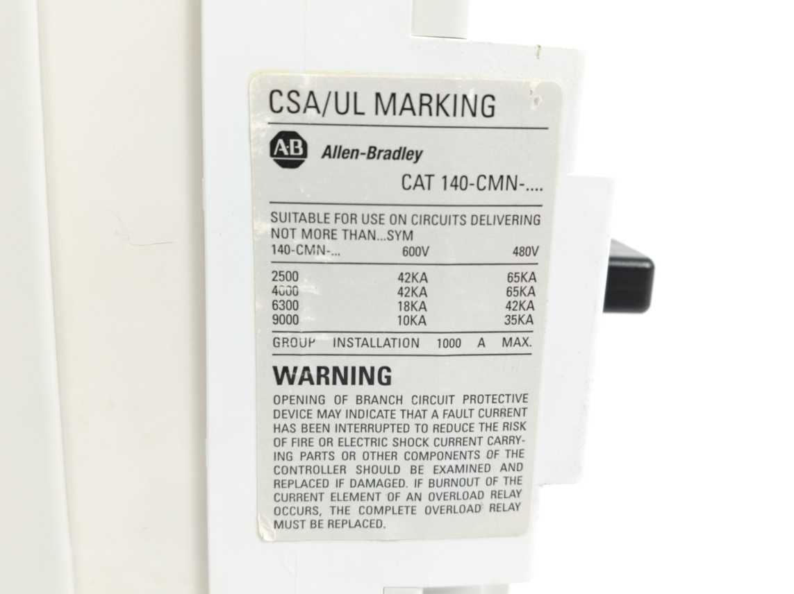 AB 140-CMN-9000 CAT SER C, Circuit Breaker