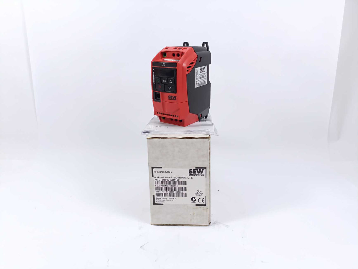 SEW-EURODRIVE MCLTEB00042B1100 0.37kW 0.5HP Movitrac LTE