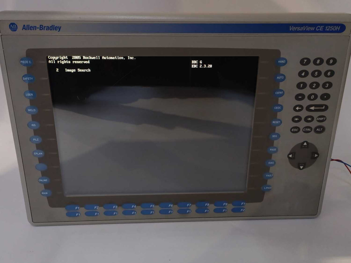 AB 6189-RDB12C Ser. A VersaView CE 1250 Color Key/Touch Display Module