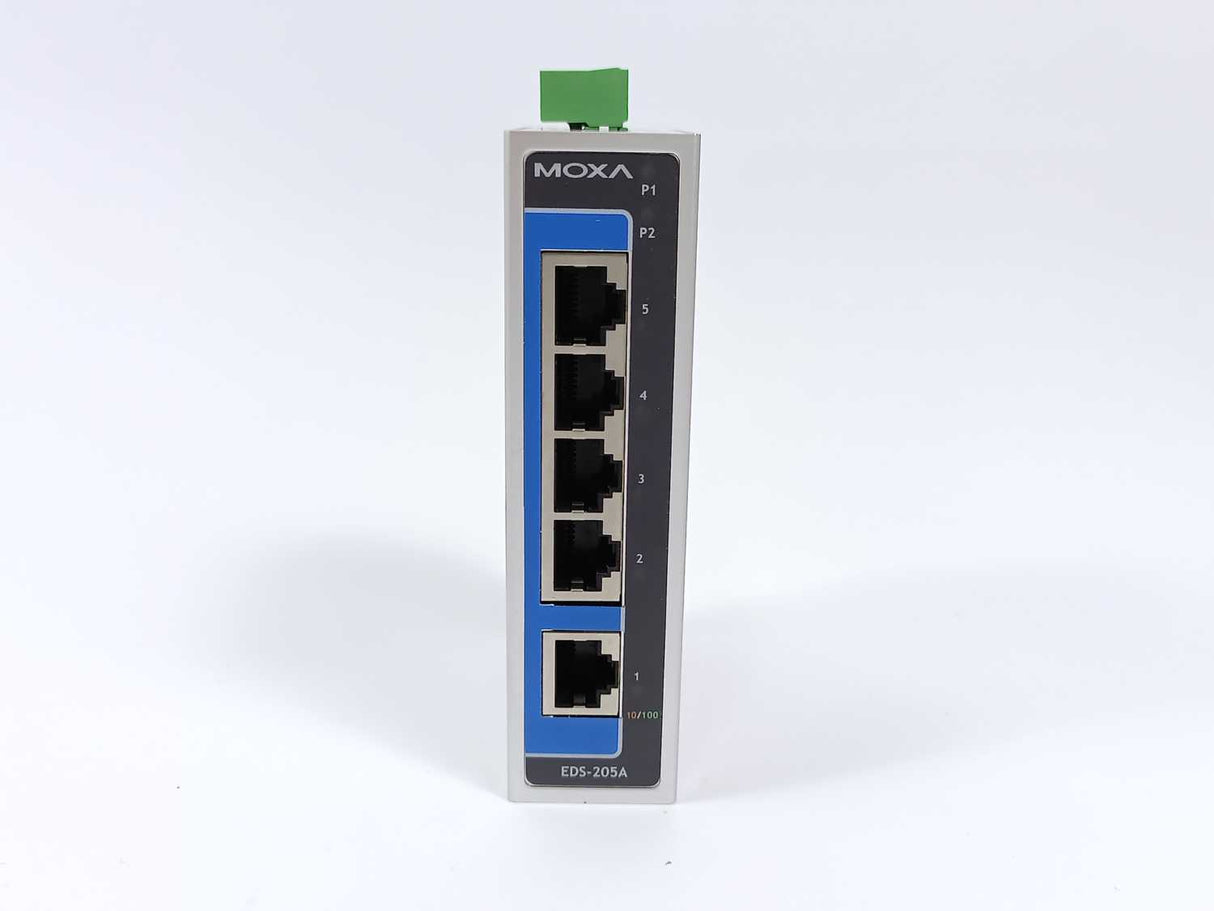 Moxa 1201002054020 EDS-205A-T Rev. 2.0 Ethernet Switch