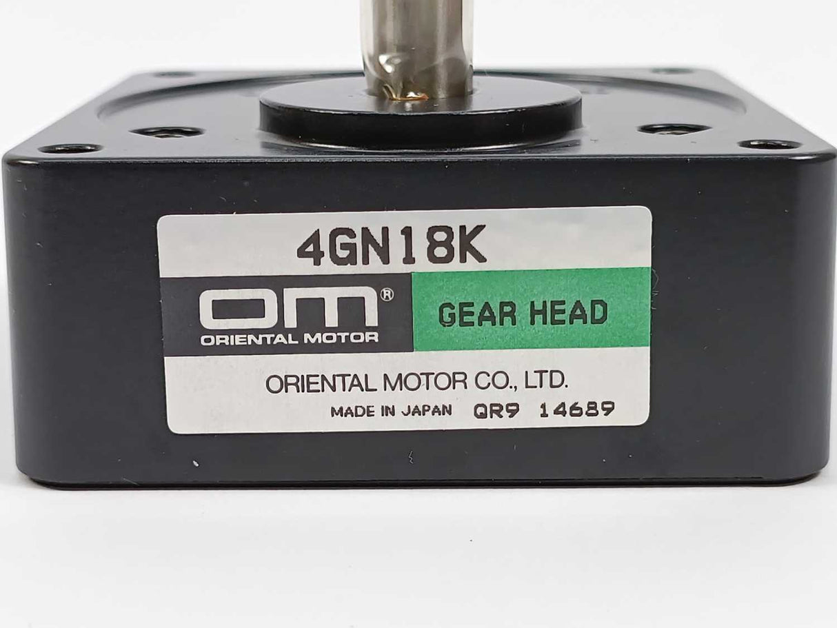 Oriental Motor 4GN18K Gear Head