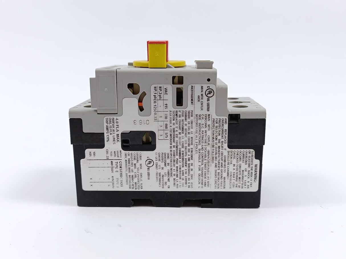 AB 140M-C2E-B40 Ser. D Circuit Braker Morer Protection