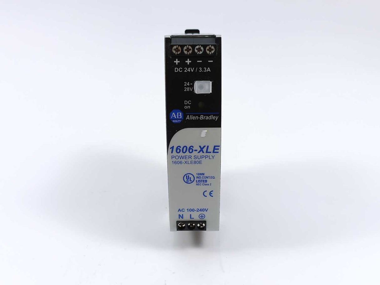 AB 1606-XLE80E Ser. A 24-28V 3.3A Power Supply