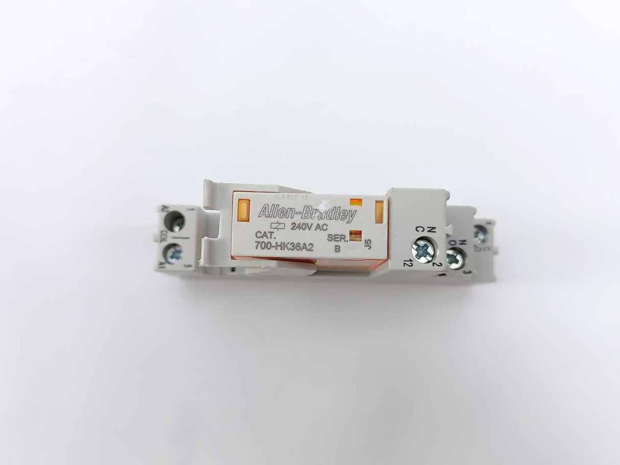 AB 700-HN221 5 Blade Screw Terminal Relay Socket W/ 700-HK36A2