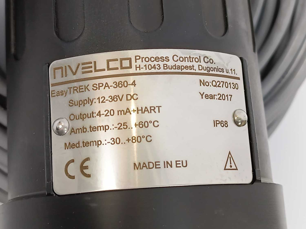 Nivelco SPA3604M EasyTREK SPA-360-4 Level Transmitter
