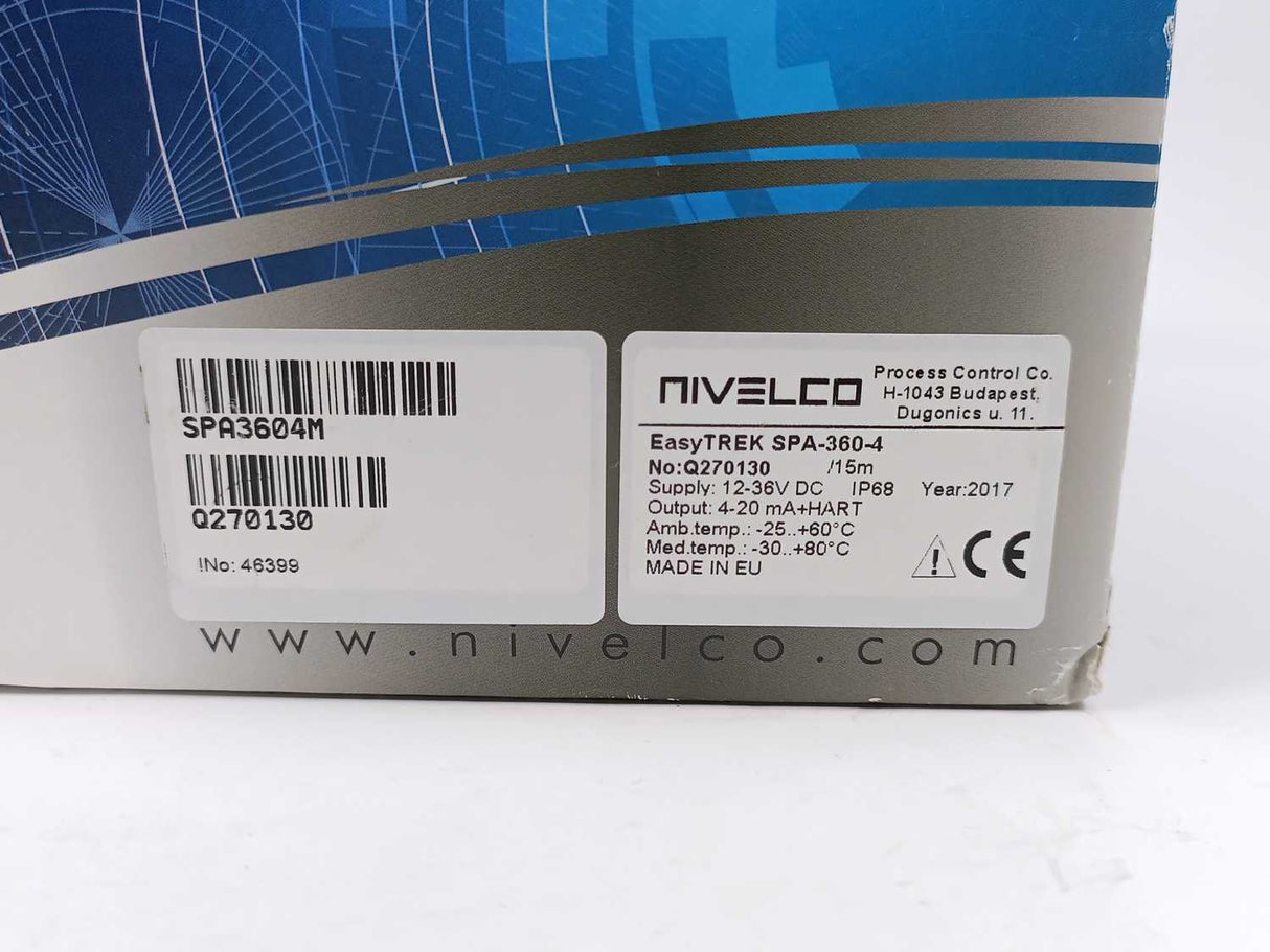 Nivelco SPA3604M EasyTREK SPA-360-4 Level Transmitter