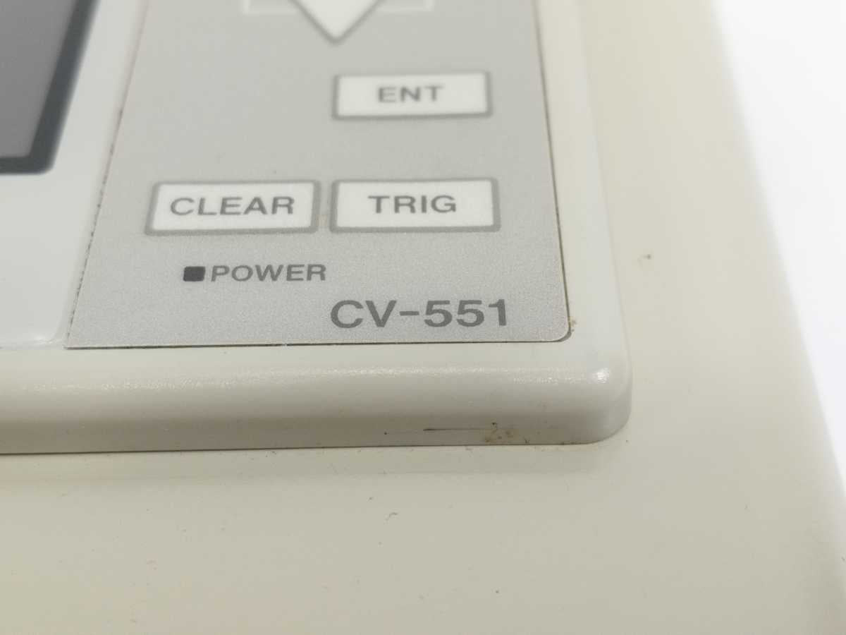 KEYENCE CV-551 Operator Interface