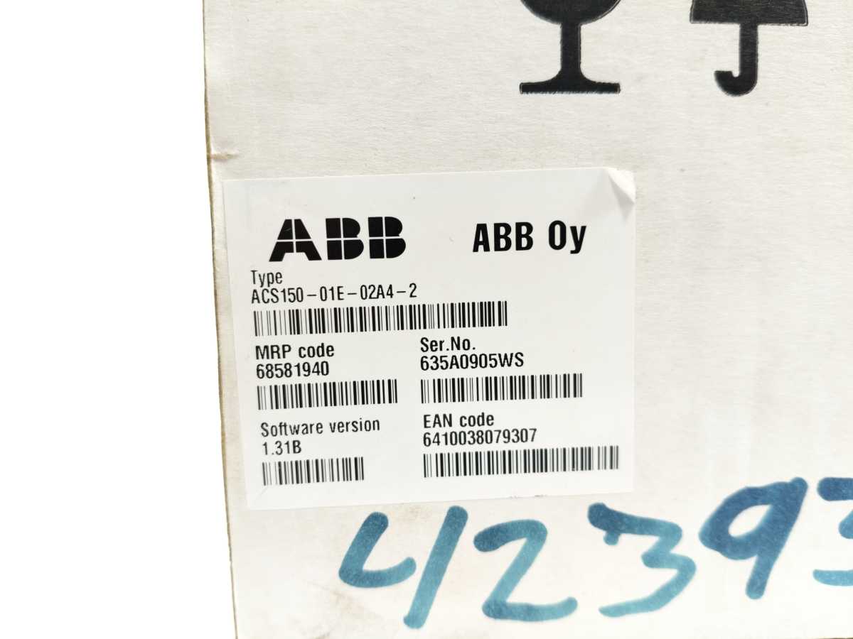 ABB ACS150-01E-02A4-2 AC Micro Inverter Drive