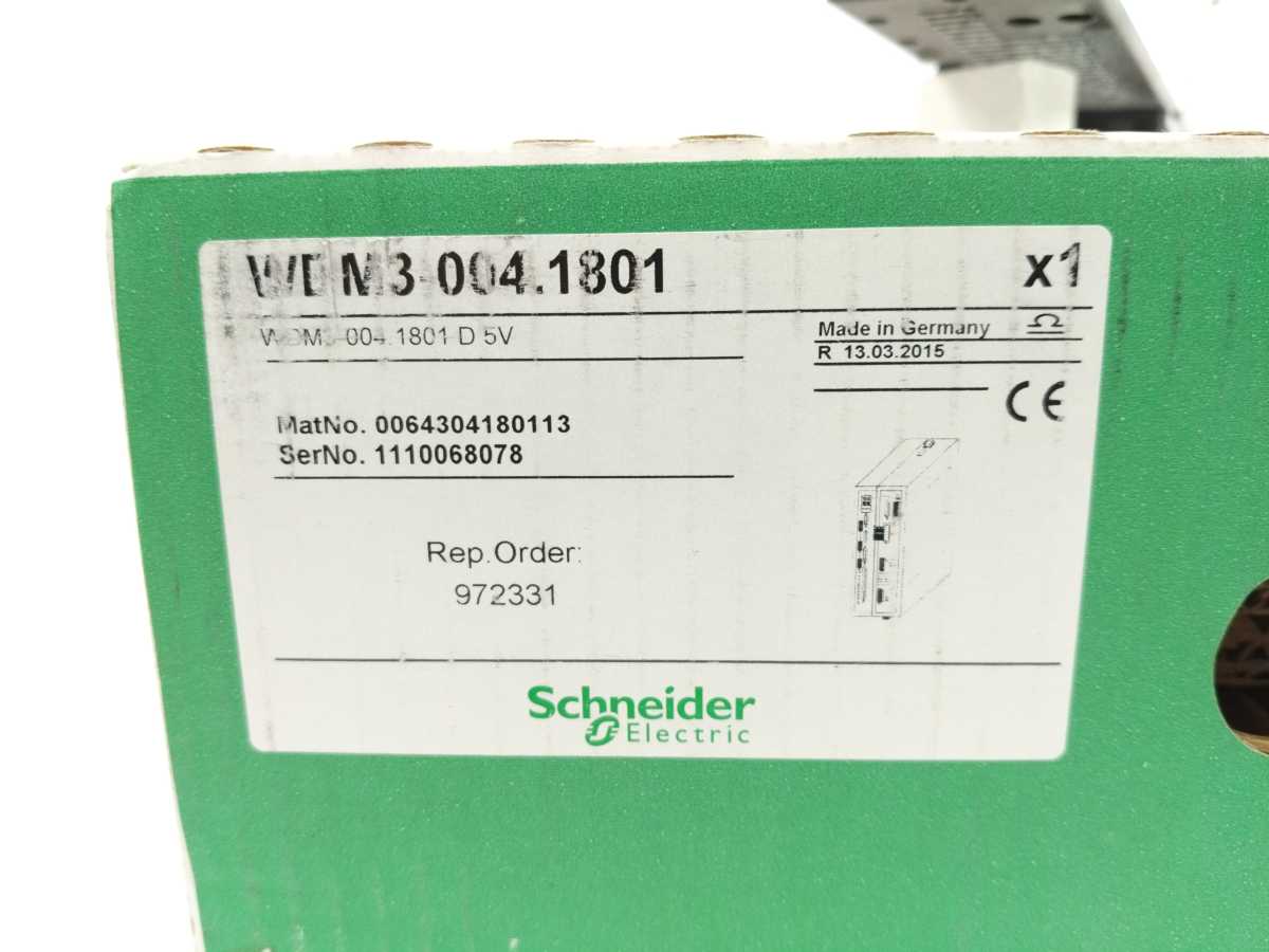 Schneider Electric WDM3-004.1801 Servo Drive