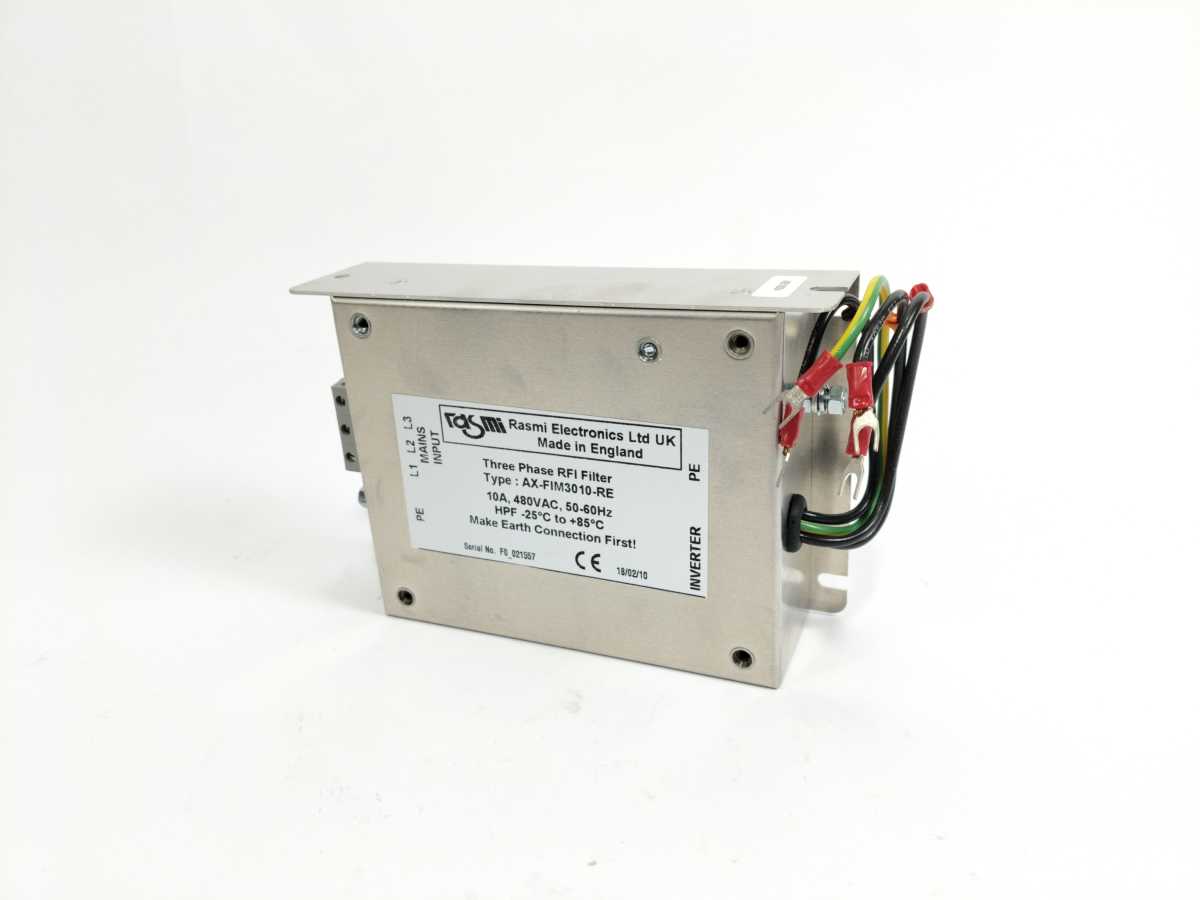 Rasmi AX-FIM3010-RE Three Phase RFI Filter