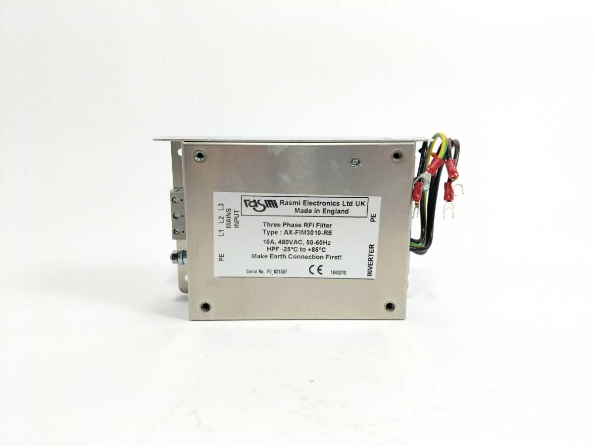 Rasmi AX-FIM3010-RE Three Phase RFI Filter
