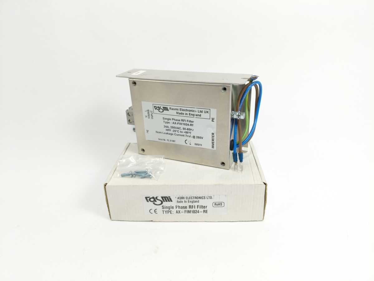 RASMI ELECTRONICS LTD AX-FIM1024-RE Single Phase RFI Filter