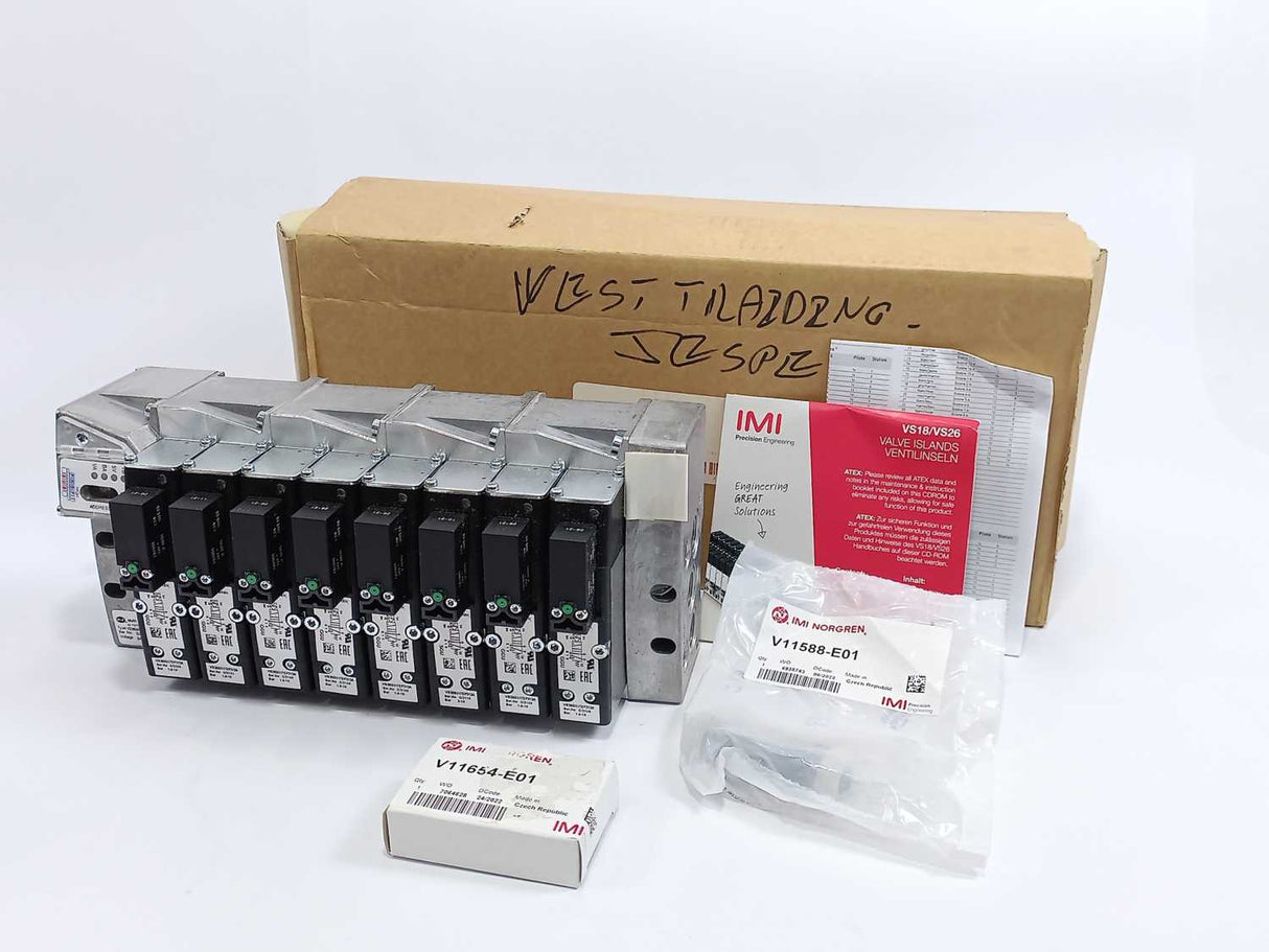 IMI NORGREN VS260800262 Profibus Solenoid Valve Island