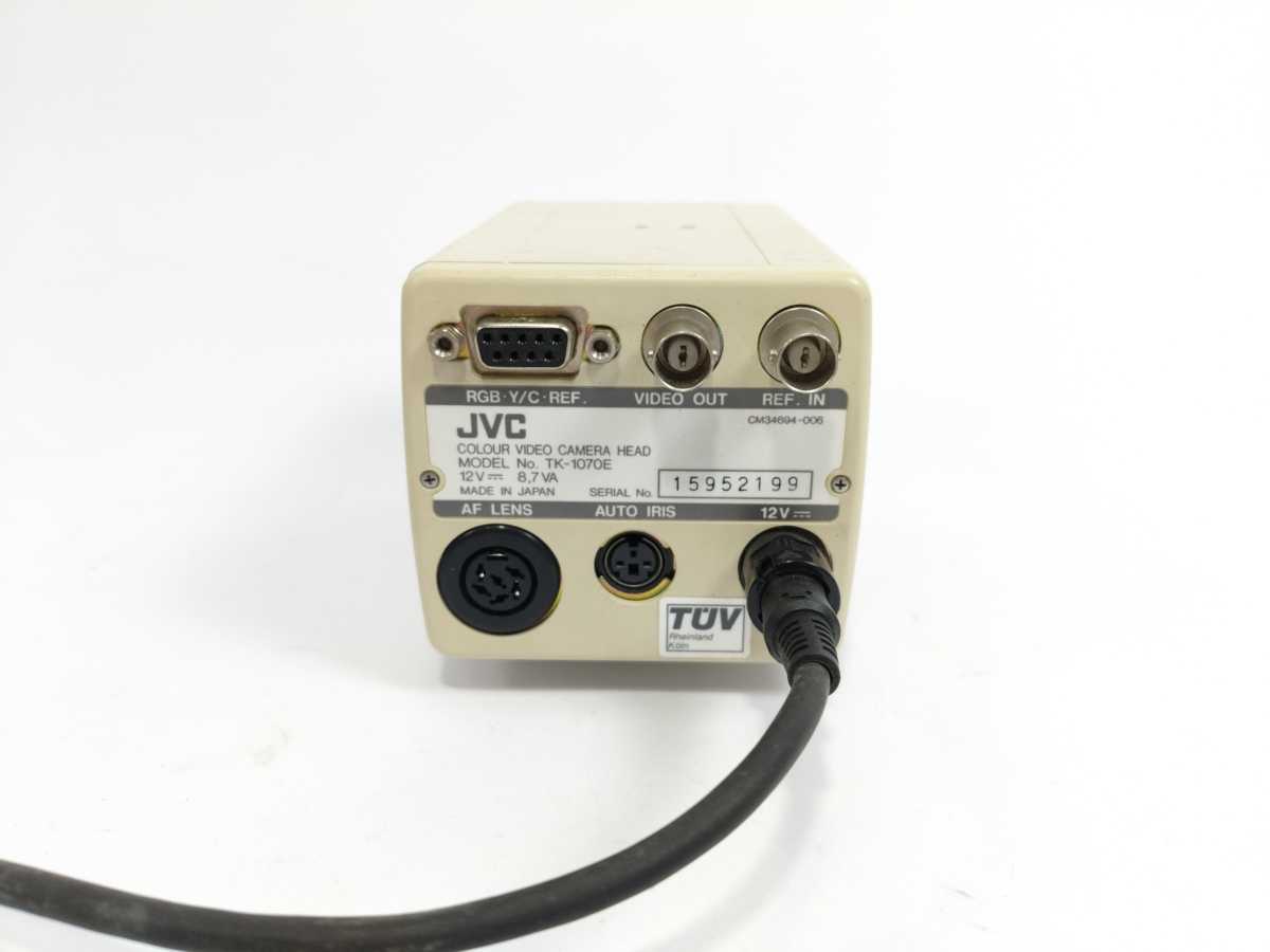 JVC TK-1070E Colour Video Camera + AC-C722 AC Adaptor