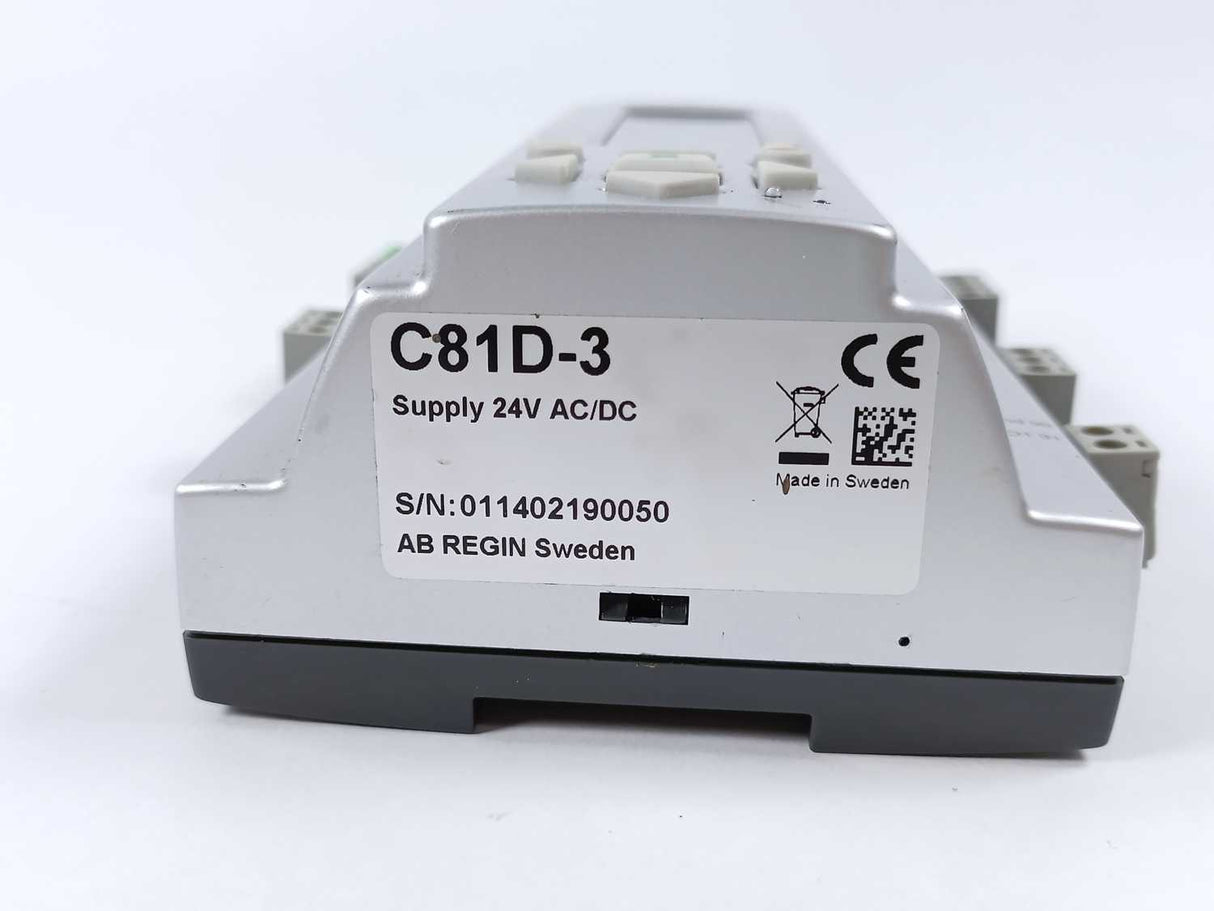REGIN C81D-3 Freely Programmable Controller 24V AC/DC