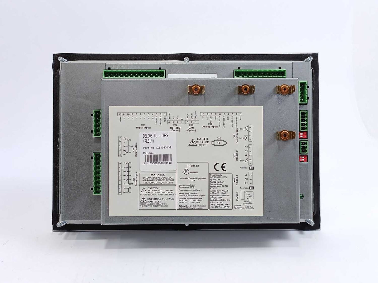 COMPAIR ZS1083139 DELCOS XL Air Compressor HMI