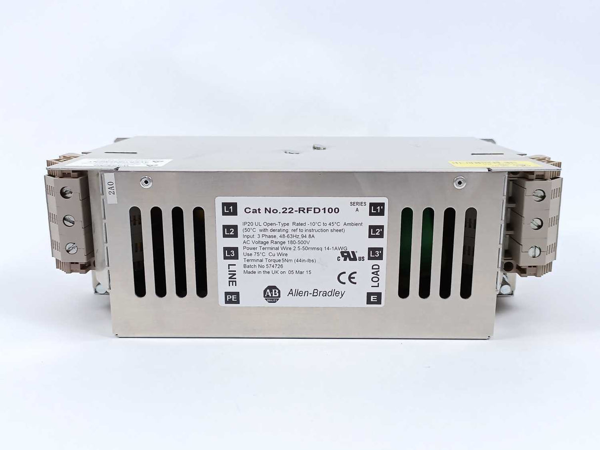 AB 22-RFD100 Ser.A Line Filter