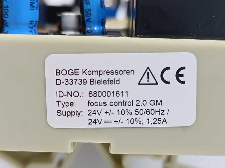 BOGE 680001611 Focus Control 2.0 Main Board
