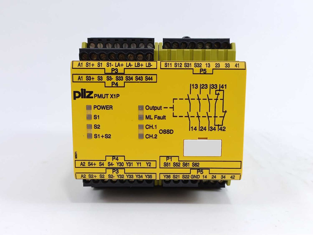Pilz 778010 PMUT X1P 24VDC 3n/o 1n/c 5so