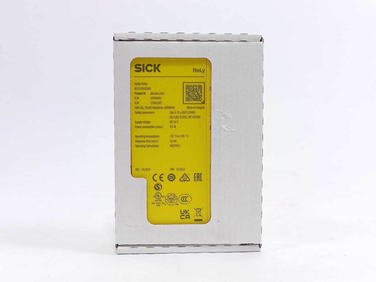 SICK 1099969 RLY3-OSSD300 Safety Relay