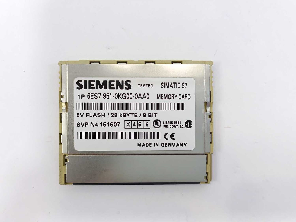 Siemens 6ES7316-2AG00-0AB0 Simatic S7-300, CPU 316-2 DP, W: 6ES7951-0KG00-0AA0