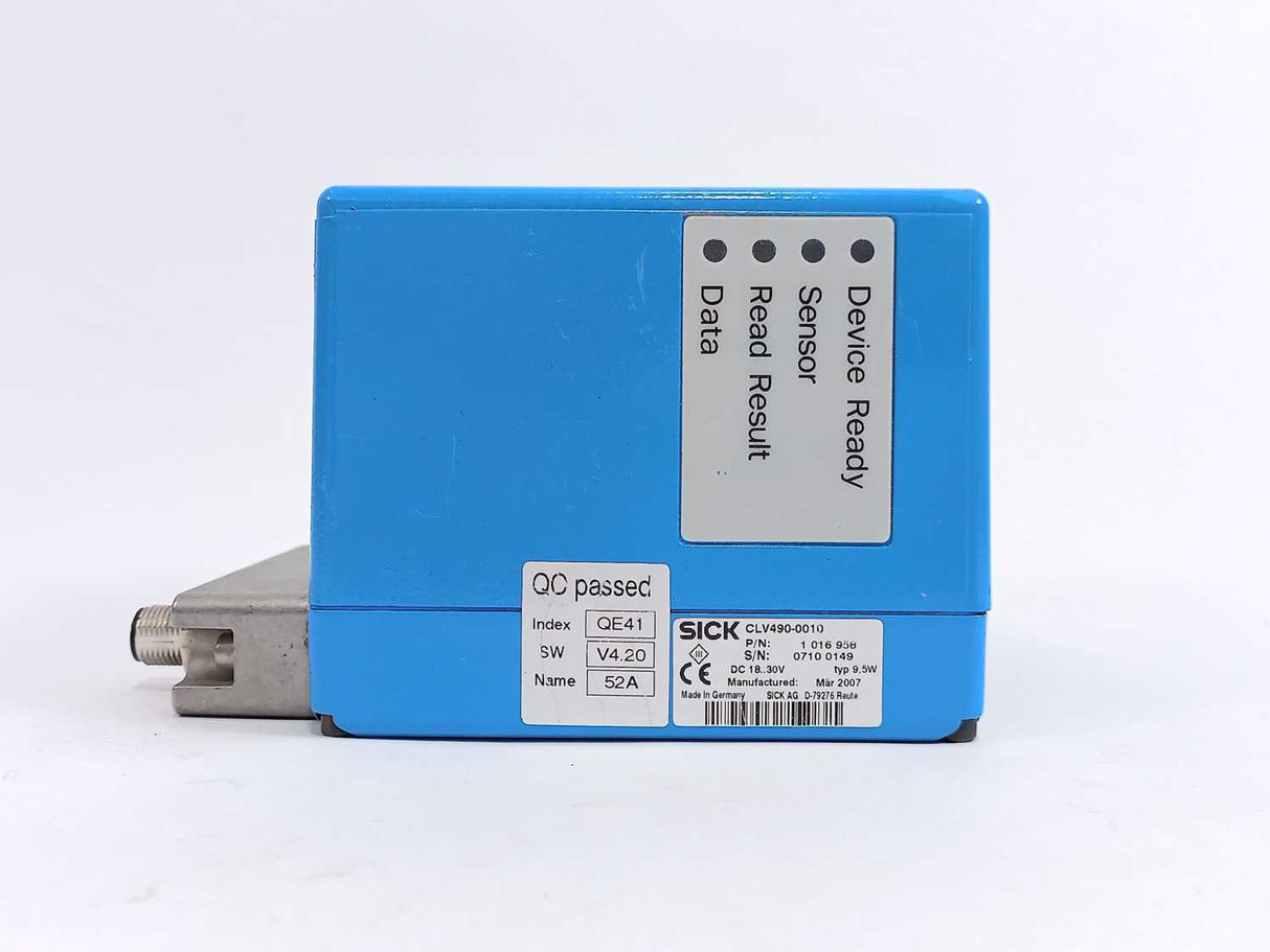 SICK 1016958 Line Bar Code Scanner CLV490-0010
