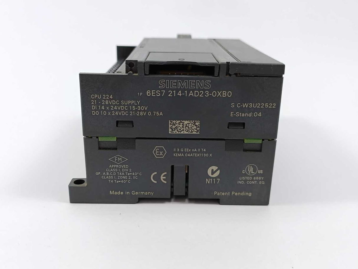 Siemens 6ES7 214-1AD23-0XB0 CPU 224 Compact unit E.01