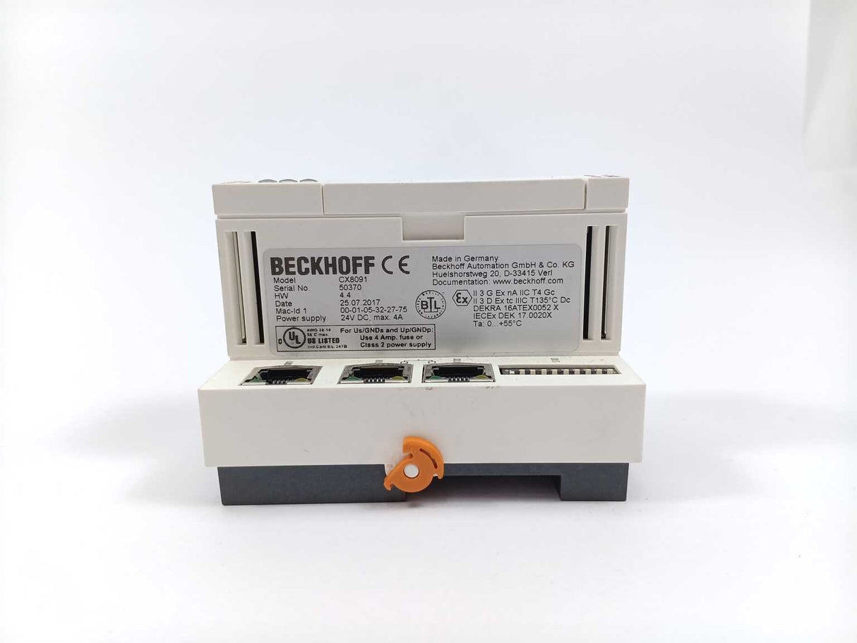 Beckhoff CX8091 Embedded PC with Arm9™, OPC UA