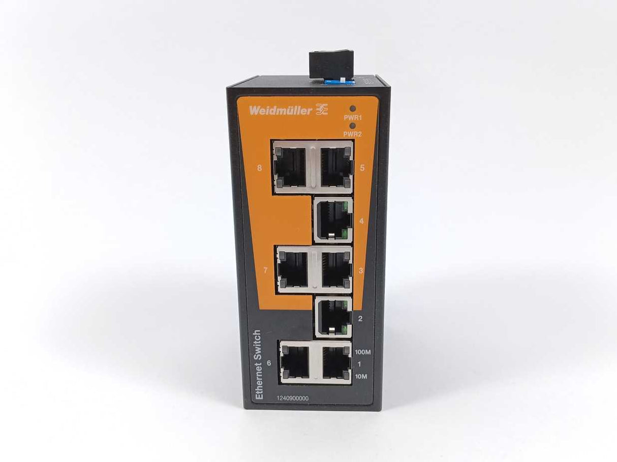 Weidmüller 1240900000 IE-SW-BL08-8TX Ethernet Switch