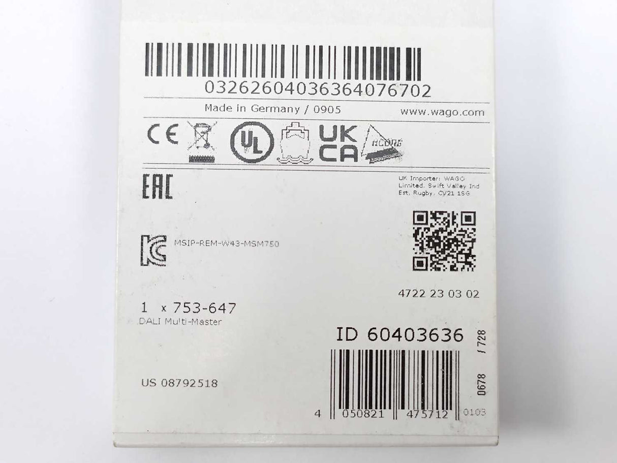 Wago 753-647 DALI Multi-Master Module