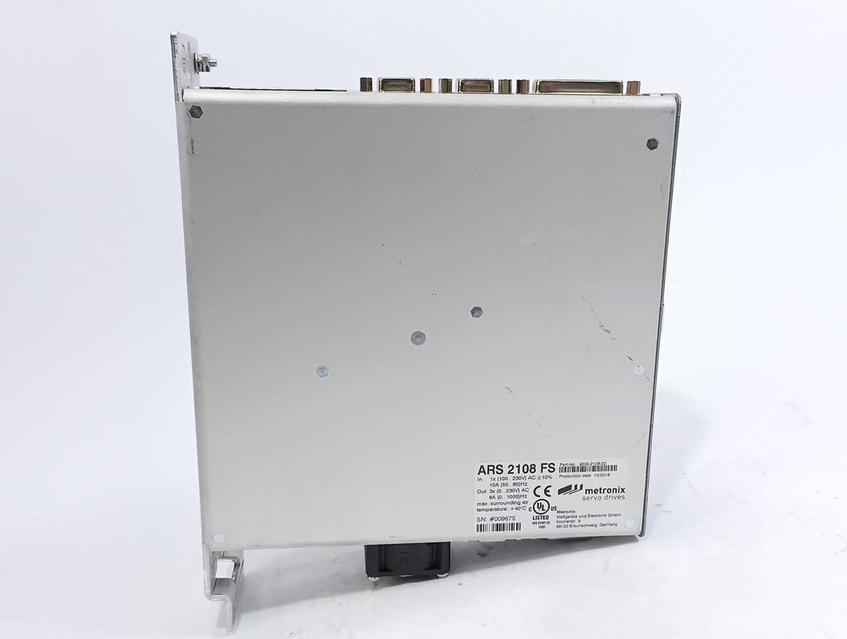 Metronix ARS 2108 FS STO Servo Positioning Controller