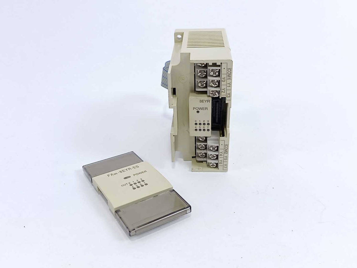 Mitsubishi FX0N-8EYR-ES/UL PLC Expansion Module FX3U Series