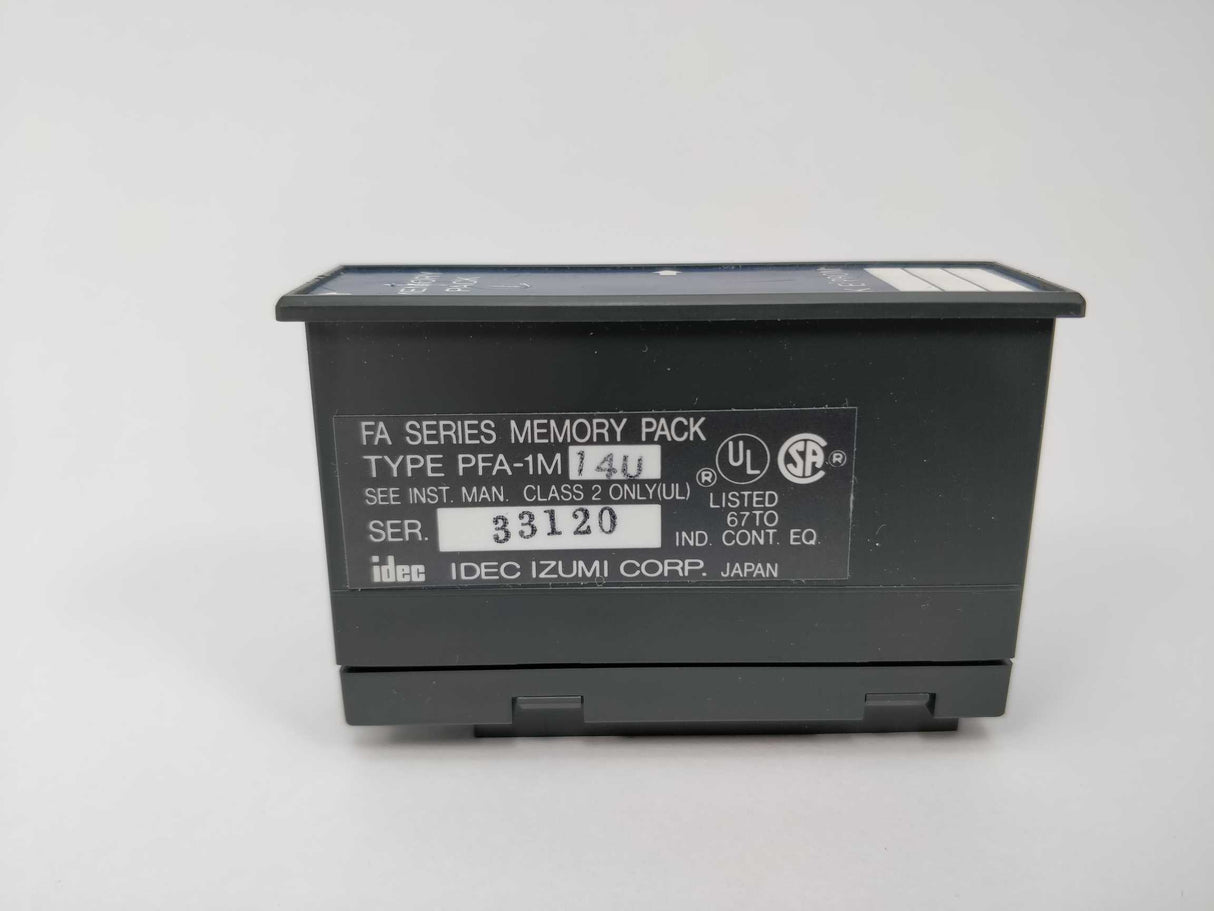 Idec PFA-1M14U FA Series Memory Pack