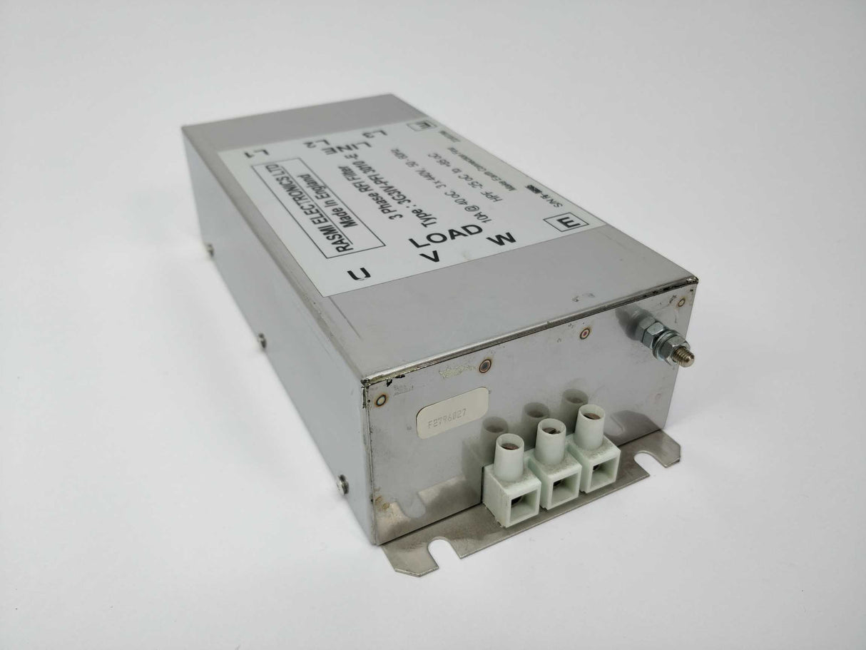 RASMI ELECTRONICS LTD 3G3IV-PFI-3010 3 Phase RFI Filter