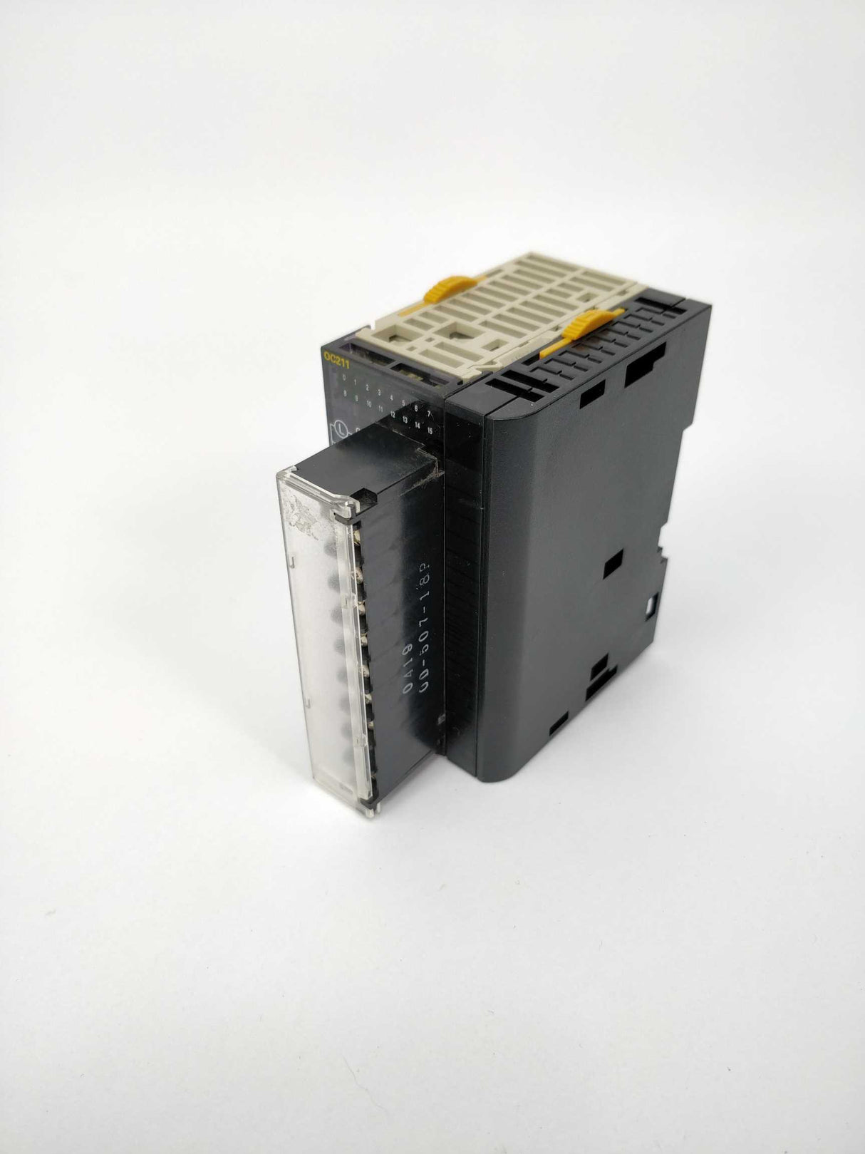 OMRON CJ1W-OC211 With CJ1W-TER01 Output unit and end cover