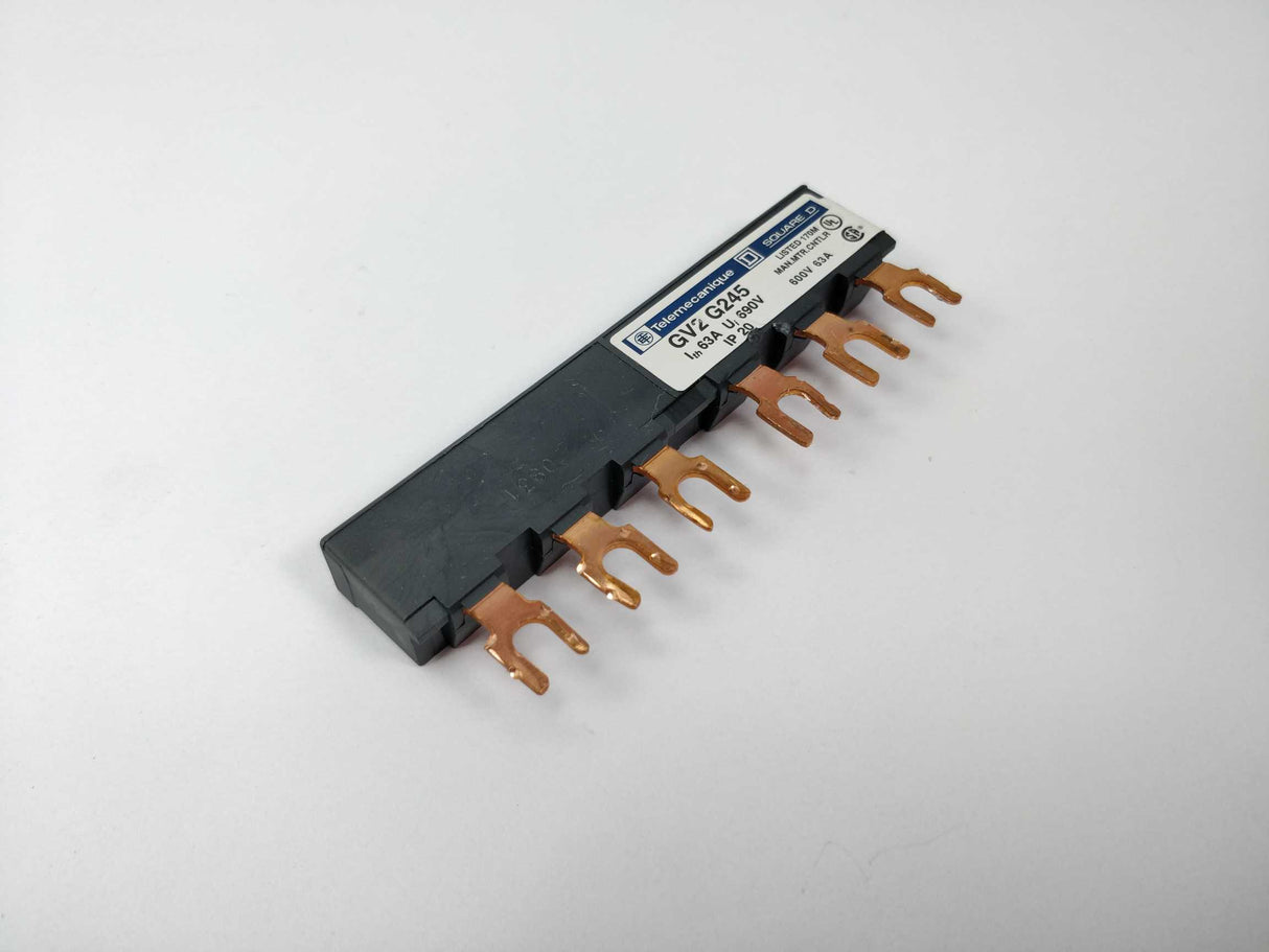 Schneider Electric GV2 G245 REVERSING STARTER CONTACTOR BUSS BAR 63A 690V