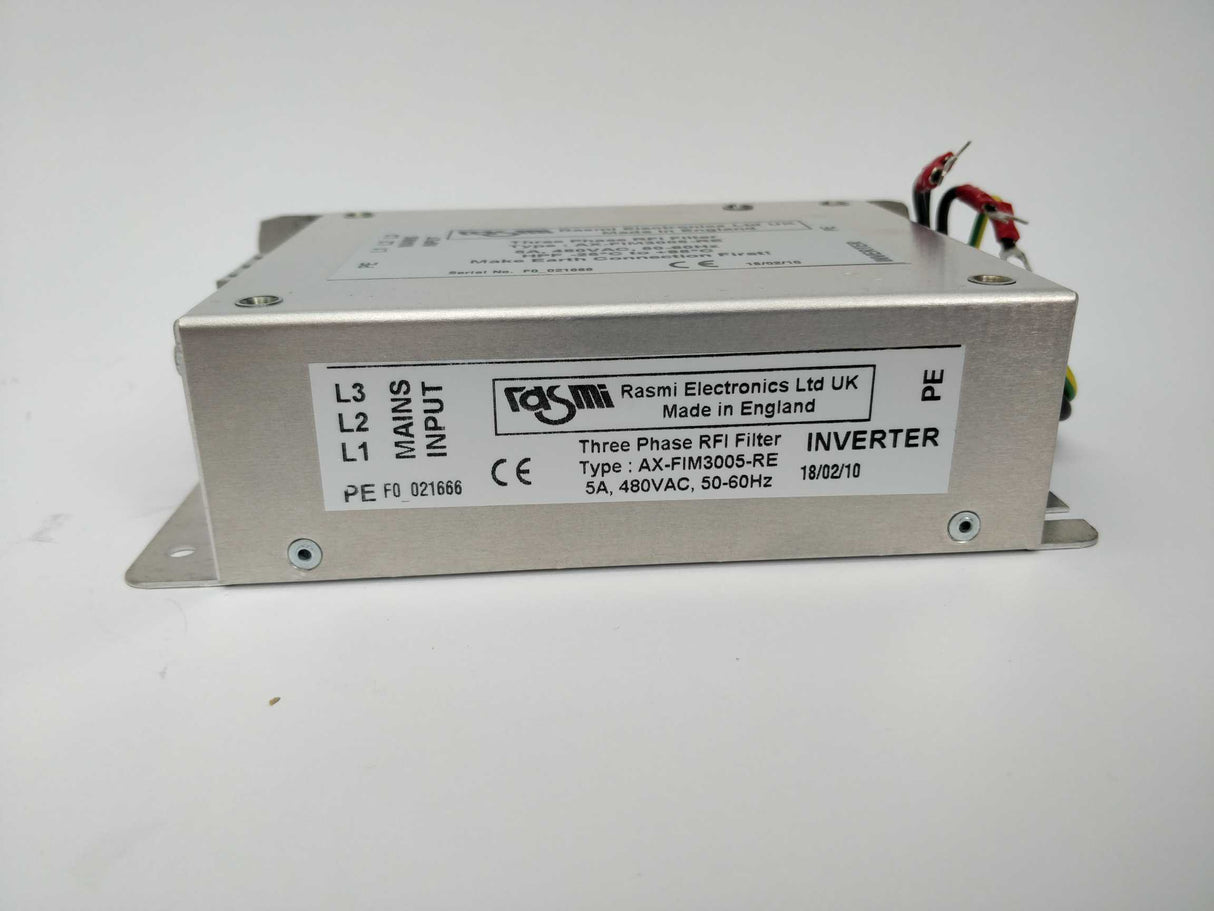Rasmi AX-FIM3005-RE Three phase RFI filter