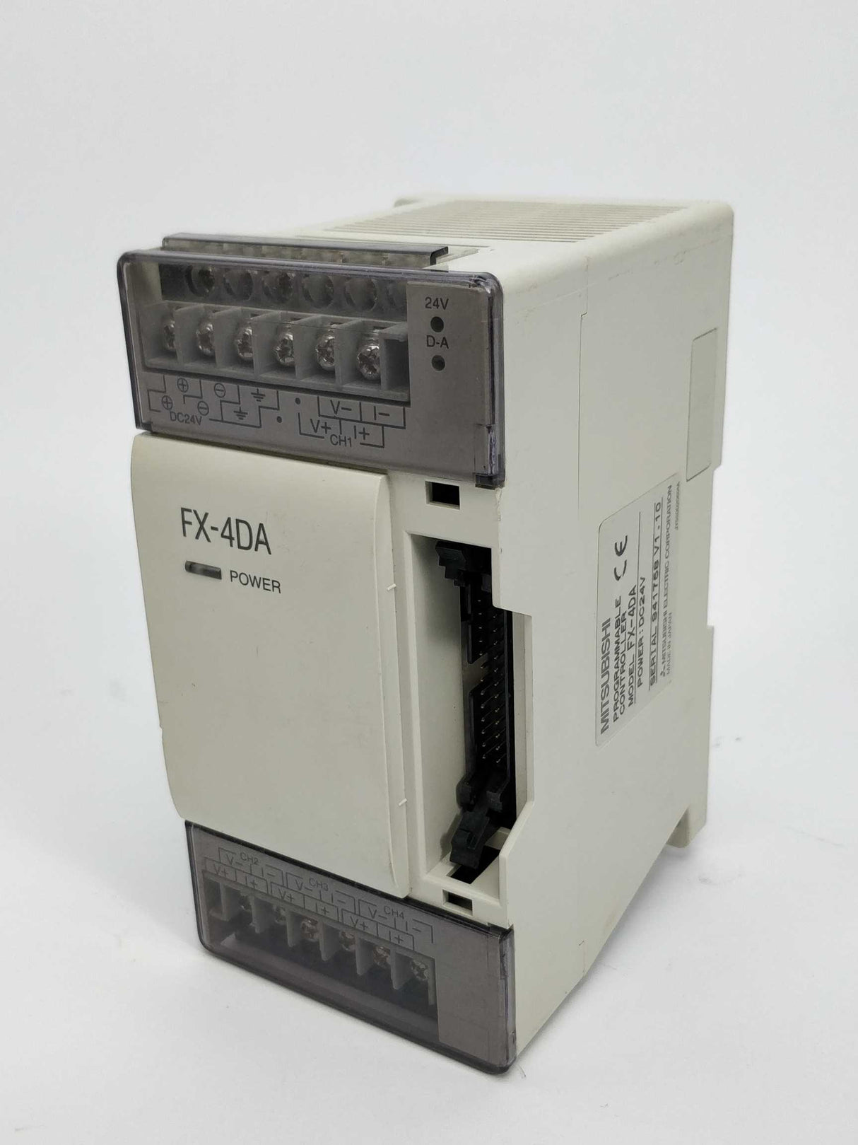 Mitsubishi FX-4DA I/O module v1.10