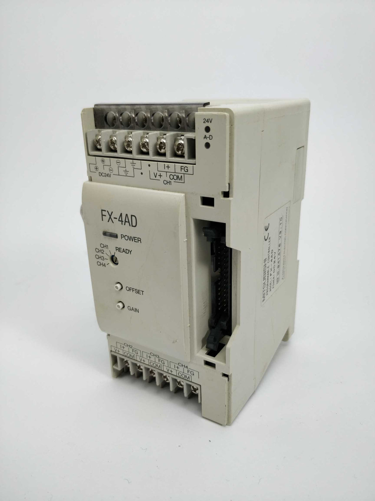 Mitsubishi FX-4AD Programmable controller v3.10