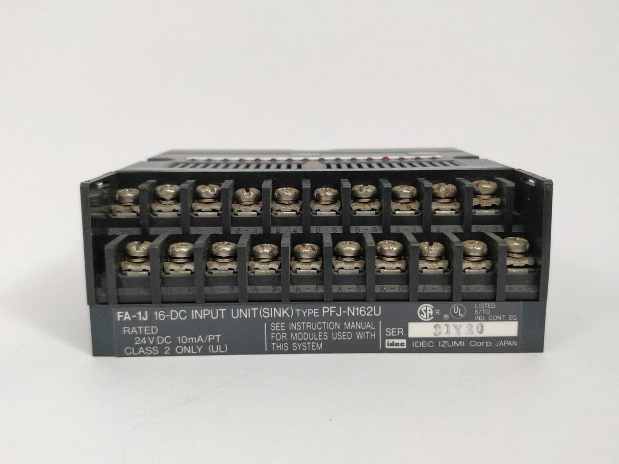 Idec PFJ-N162U FA-1J INPUT UNIT