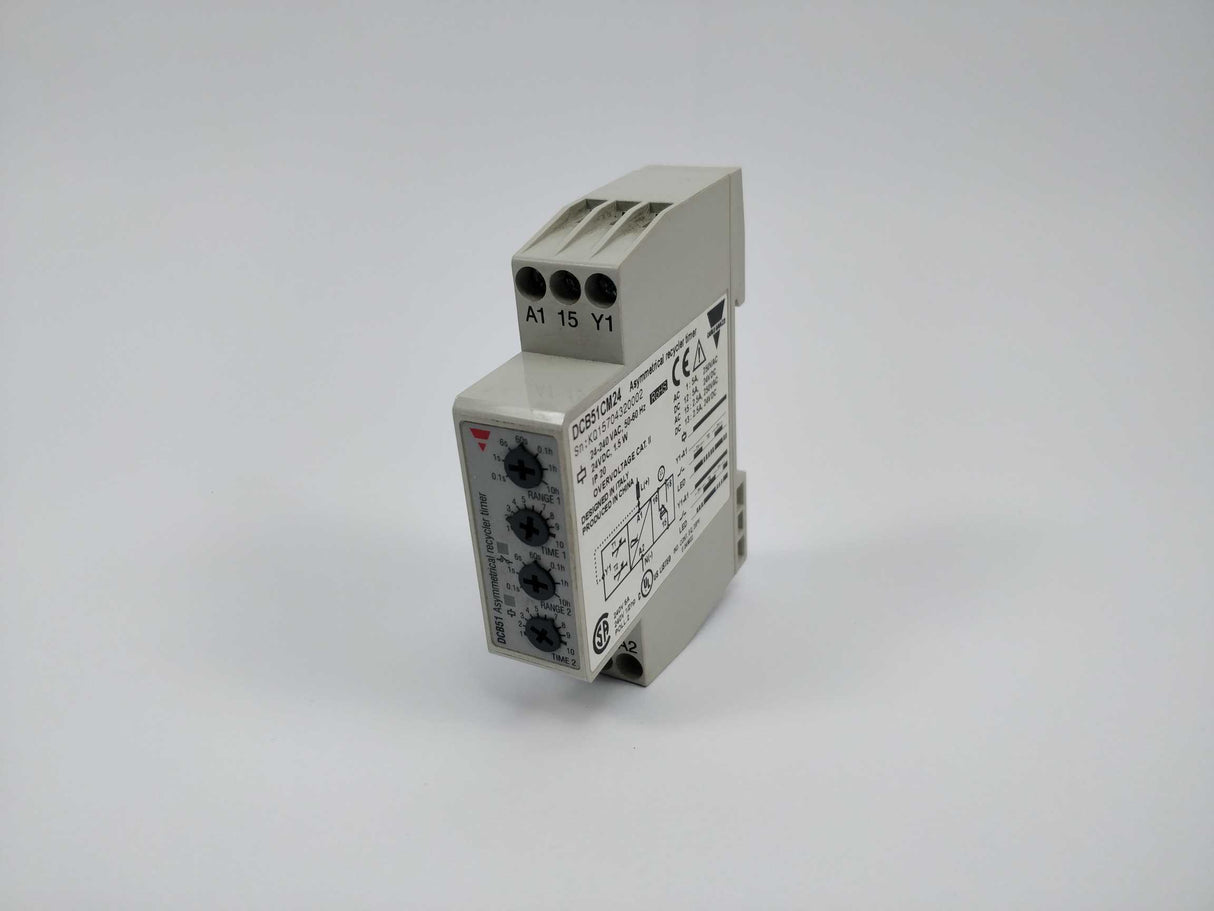 Carlo Gavazzi DCB51CM24 Asymmetrical recycler timer 24 VDC