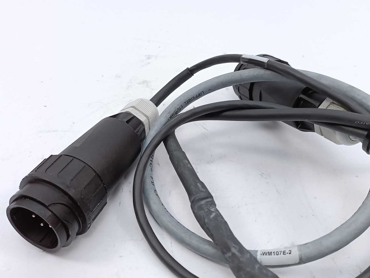 Mitsubishi HF-KP73JW04-S6 Servo Motor w/ Cables