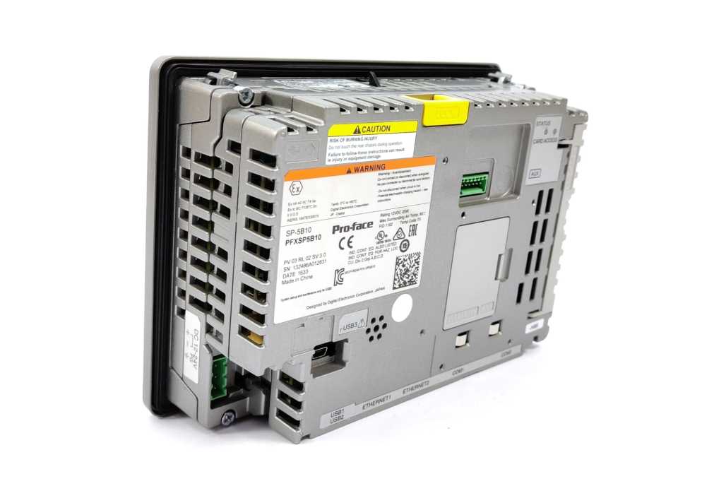 Pro-Face PFXSP5B10 SP-5B10 12VDC 20W, W: PFXSP5400WAD