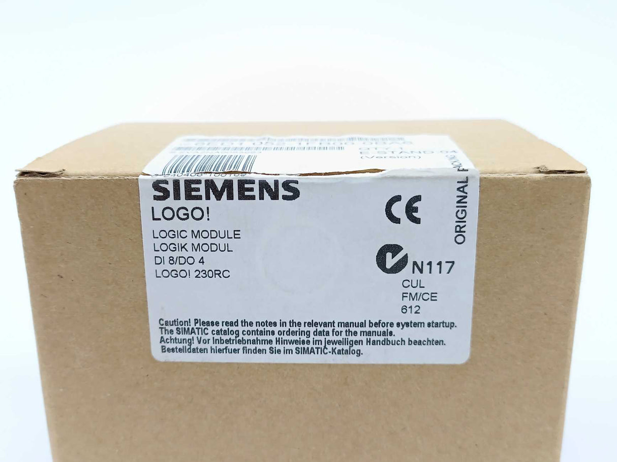 Siemens 6ED1-0521-FB00-0BA6 LOGO! 230 RC