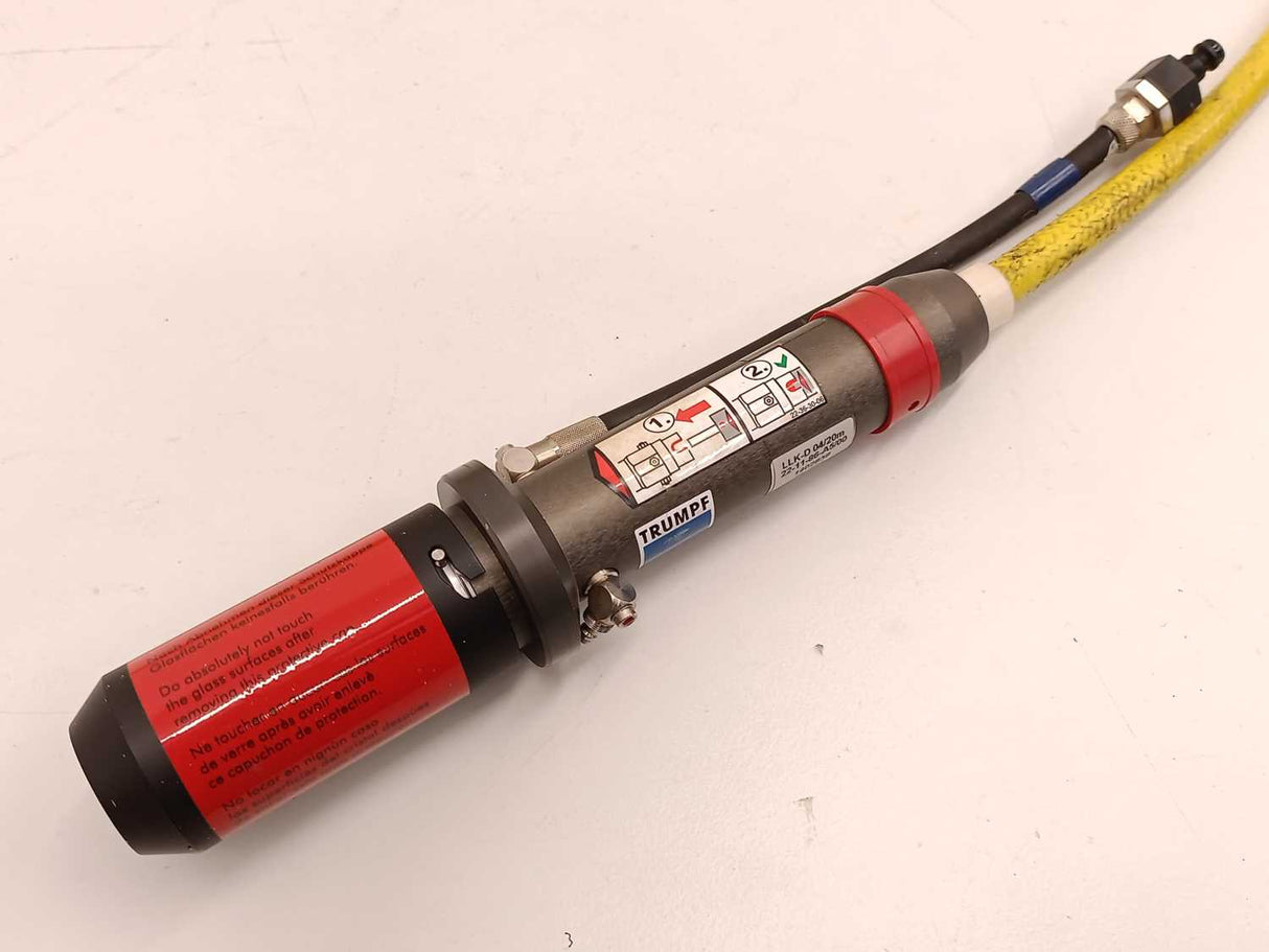 TRUMPF LLK-D 04/20m 22-11-86-A5/00 Fiber Optic Laser Cable 22-11-86-A5/00