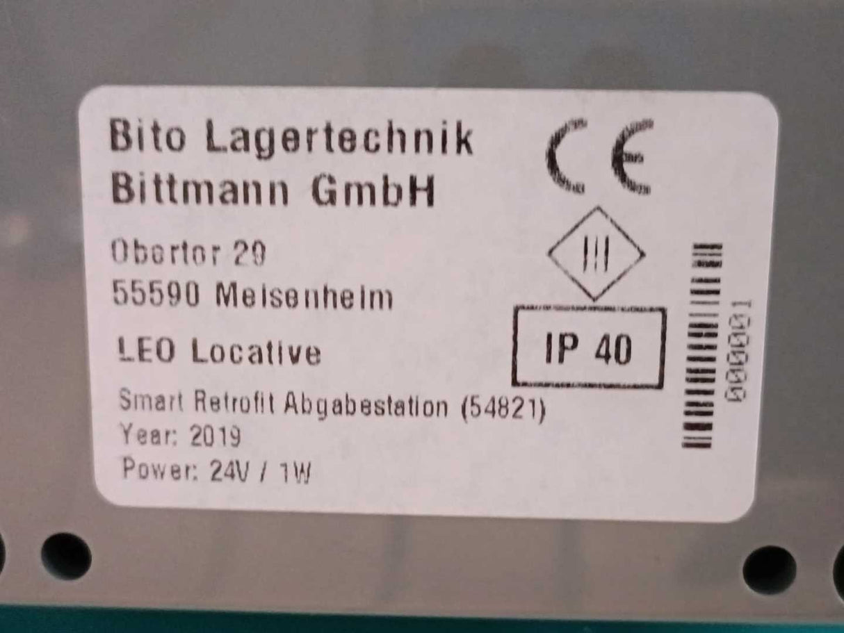 Bito 80-45784 LEO Locative Twin Stations w/ 1200mm Buffer Lanes