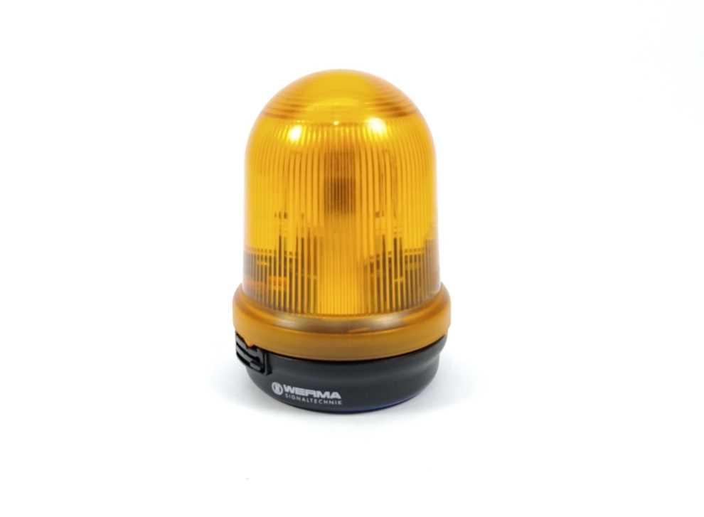 WERMA Signaltechnik 82830055 Flashing Beacon BM 24VDC YE