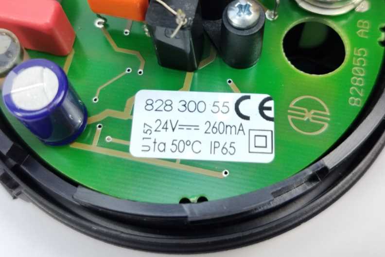 WERMA Signaltechnik 82830055 Flashing Beacon BM 24VDC YE